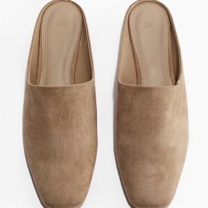 H&M Men's Brown Suede Slip-Ons